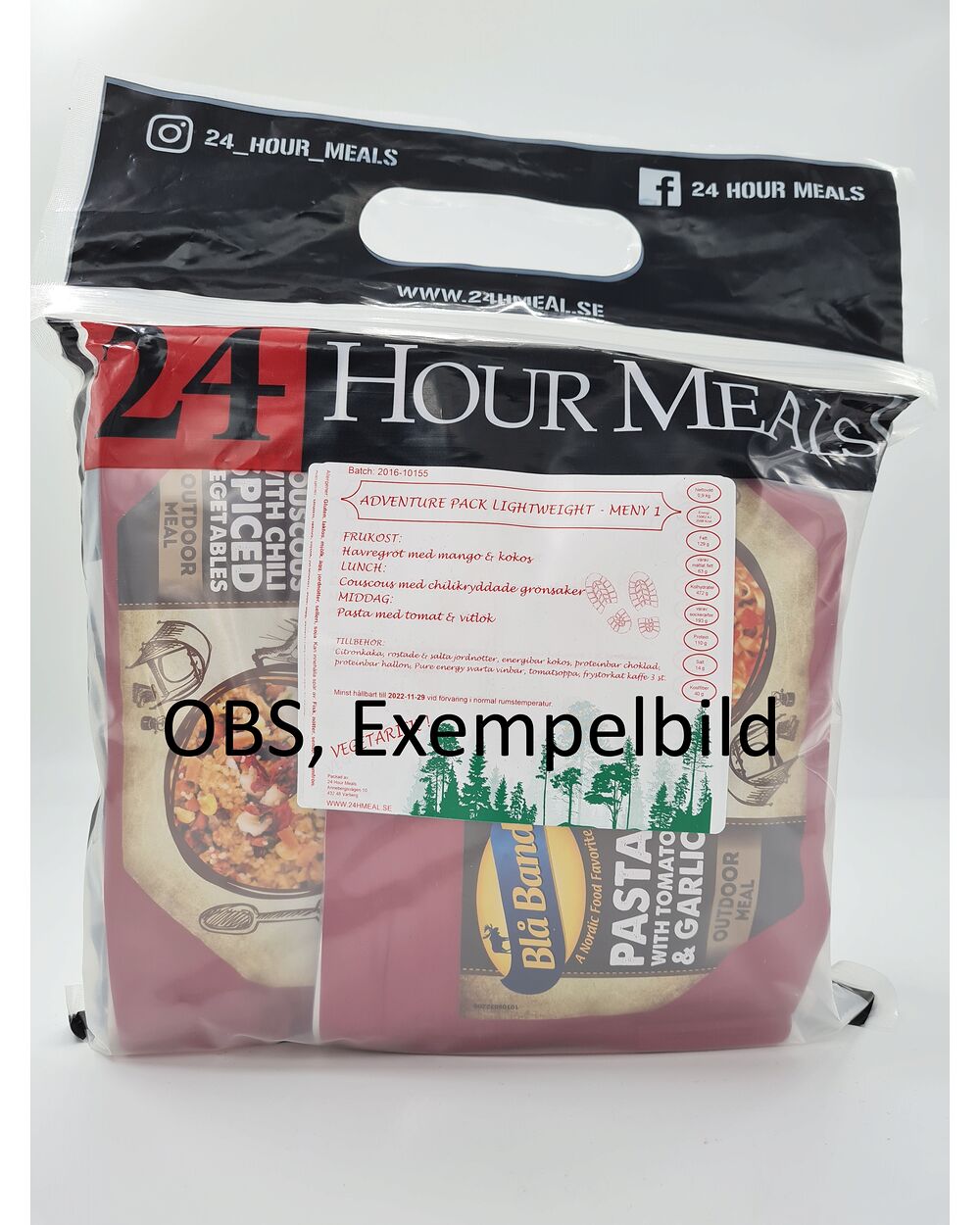 24 Hour Meals ADVENTURE PACK - MENY 2