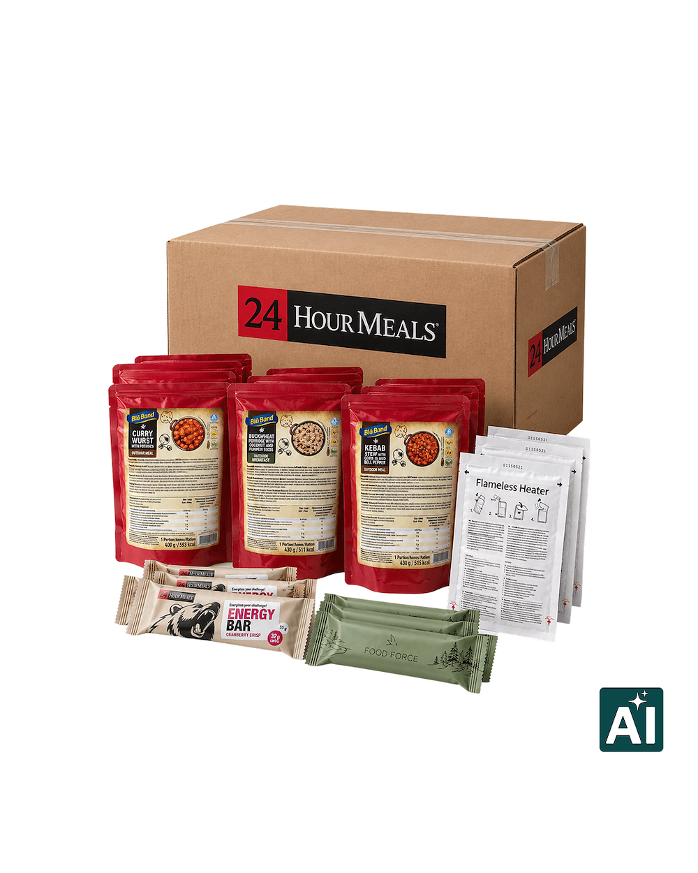 24 Hour Meals Emergency box
