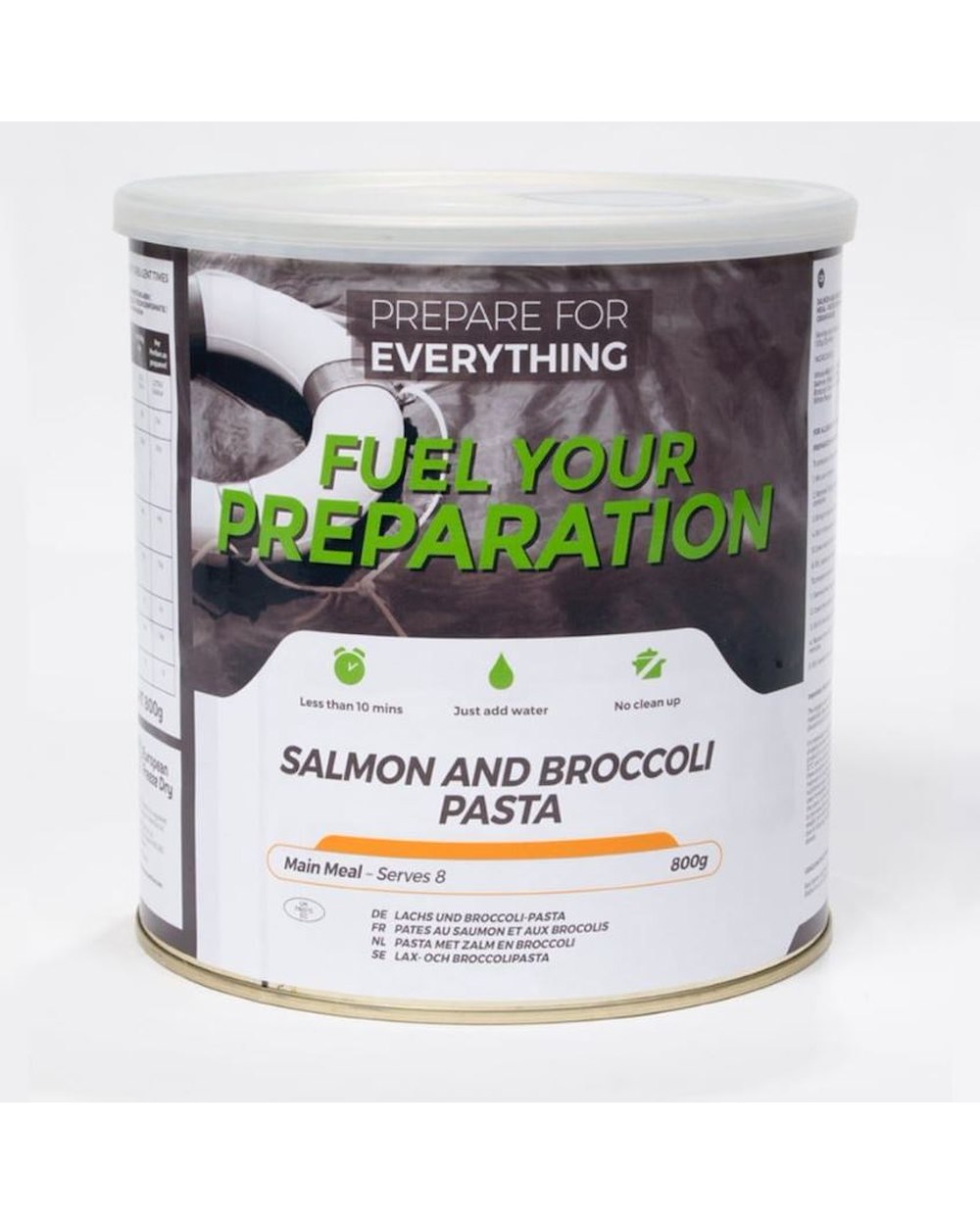 European Freeze Dry Salmon and broccoli pasta