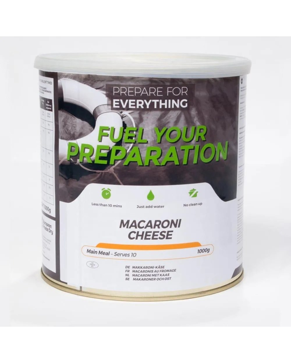 European Freeze Dry Macaroni Cheese - Tin