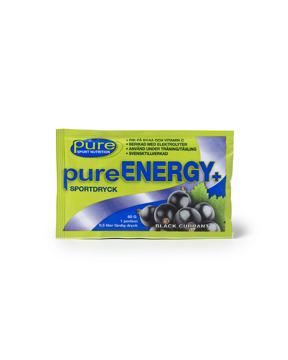 Pure Nutrition Pure sport nutrition isotonisk dryck svartvinbär